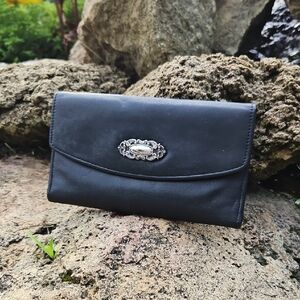 Fossil Black Snap Wallet